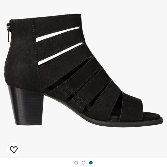 Vionic Harlow Womens Black Leather Strappy Comfort Heels size 9.5 NWOT - Picture 3 of 4